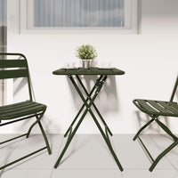 Tavolo da Giardino Verde scuro 55 x 55 x 73 cm 42002943