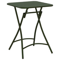 Tavolo da Giardino Verde scuro 55 x 55 x 73 cm 42002943