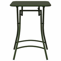 Tavolo da Giardino Verde scuro 55 x 55 x 73 cm 42002943