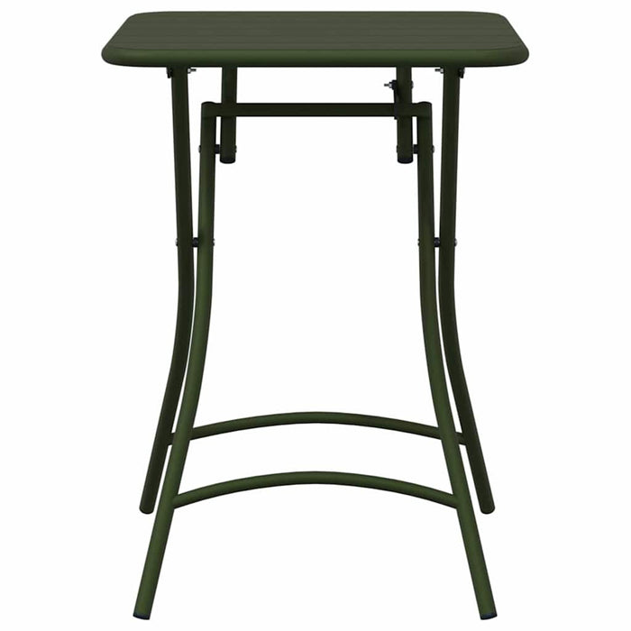 Tavolo da Giardino Verde scuro 55 x 55 x 73 cm 42002943