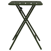 Tavolo da Giardino Verde scuro 55 x 55 x 73 cm 42002943