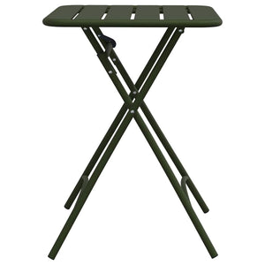 Tavolo da Giardino Verde scuro 55 x 55 x 73 cm 42002943