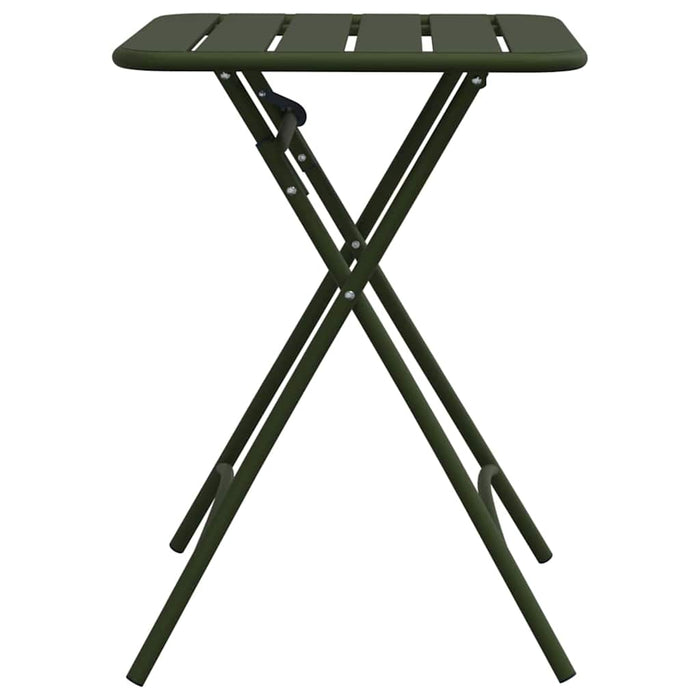 Tavolo da Giardino Verde scuro 55 x 55 x 73 cm 42002943
