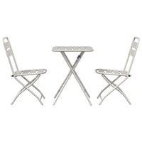 Set bistrot 3 pcs Beige Acciaio 42002953