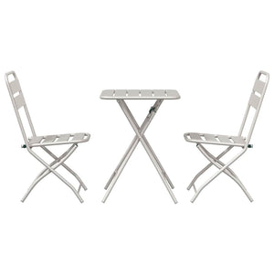 Set bistrot 3 pcs Beige Acciaio 42002953