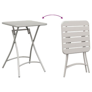 Set bistrot 3 pcs Beige Acciaio 42002953