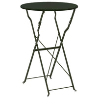 Tavolo da bistrot Verde scuro Ø50x71 cm 42002961