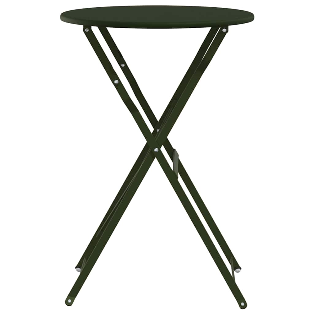 Tavolo da bistrot Verde scuro Ø50x71 cm 42002961