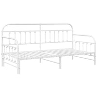 Struttura per letto di giorno Bianco 100 x 200 cm 42002654