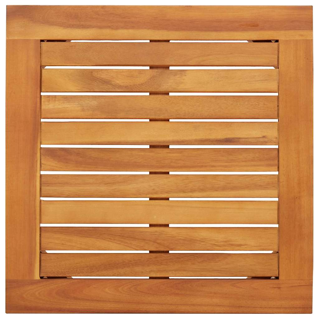 Set Divano da Giardino 3 pz-Sofa da Giardino-Divanetto da esterno Antracite Legno di Acacia Massello