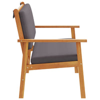 Panchina da giardino Marrone Legno massello di acacia 4106582