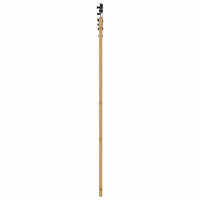 Porta Scorrevole Manuale Naturale e nero 83 x 202 cm 3333196