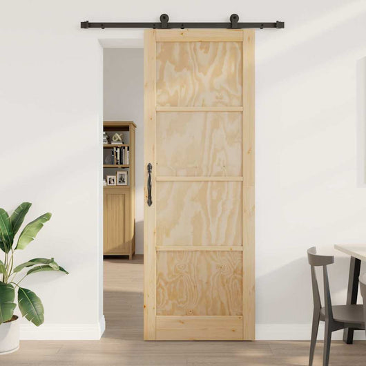 Porta scorrevole con set hardware 'ORKDAL'Legno massello di pino 3333452