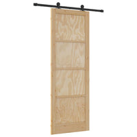 Porta scorrevole con set hardware 'ORKDAL'Legno massello di pino 3333452