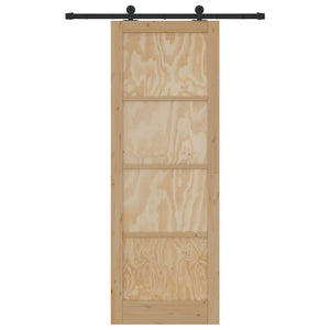 Porta scorrevole con set hardware 'ORKDAL'Legno massello di pino 3333452