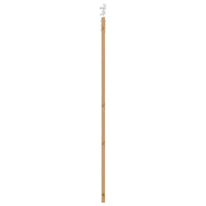 Porta scorrevole  con kit di hardware 83x202 cm Legno Massello di Pino 3333560