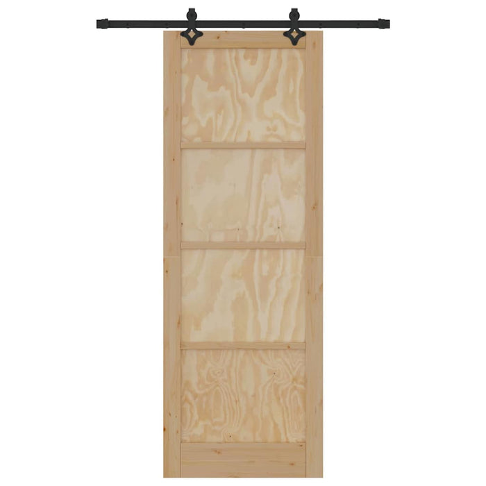 Porta scorrevole con set di hardware 'ORKDAL'in legno massello di pino 3333620