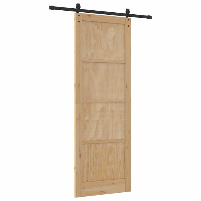porta scorrevole  con kit di accessori 'ORKDAL'in legno massello di pino 3333788