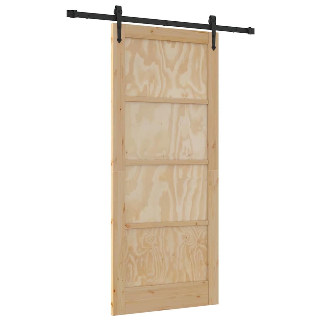 porta scorrevole  con set di hardware 'ORKDAL'in legno massello di pino 3333790