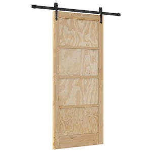 porta scorrevole  con set di hardware 'ORKDAL'in legno massello di pino 3333790