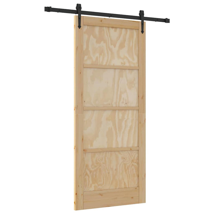 porta scorrevole  con set di hardware 'ORKDAL'in legno massello di pino 3333790