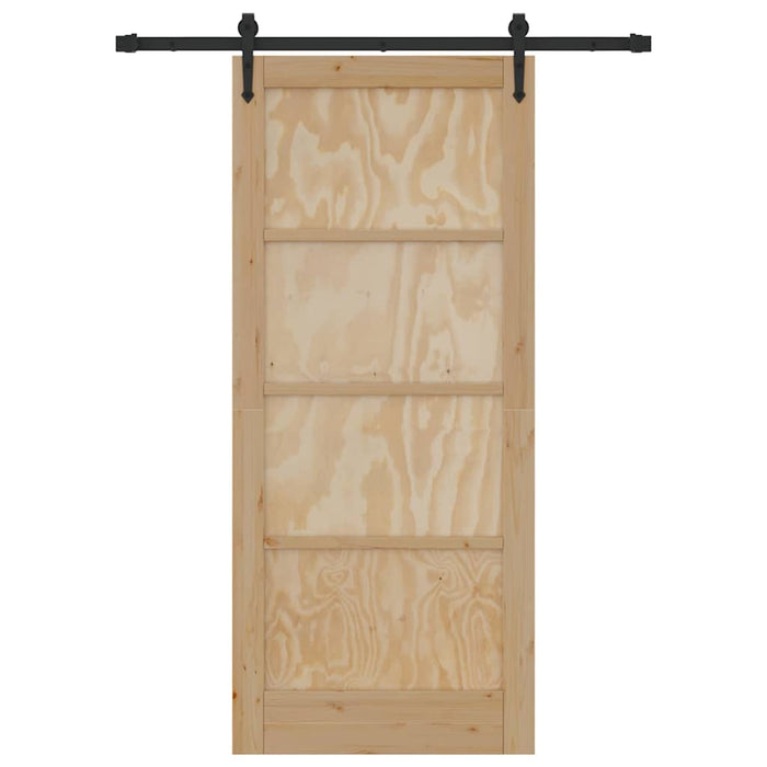 porta scorrevole  con set di hardware 'ORKDAL'in legno massello di pino 3333790