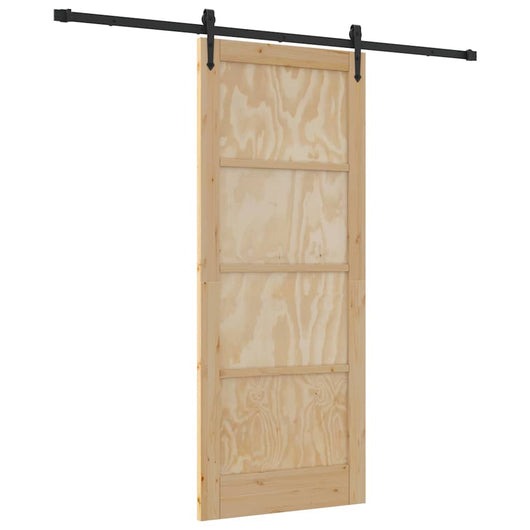 Porta scorrevole  con set di hardware 'ORKDAL'in legno massello di pino 3333812