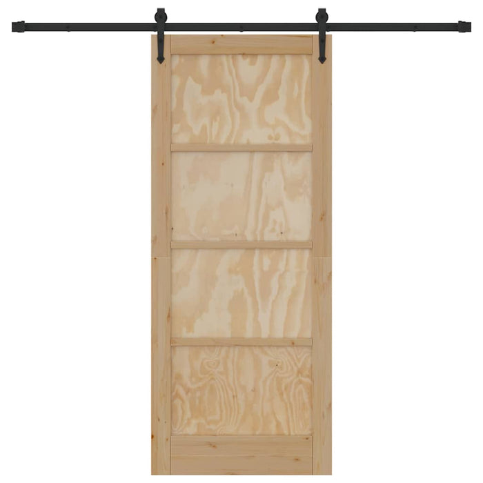 Porta scorrevole  con set di hardware 'ORKDAL'in legno massello di pino 3333812
