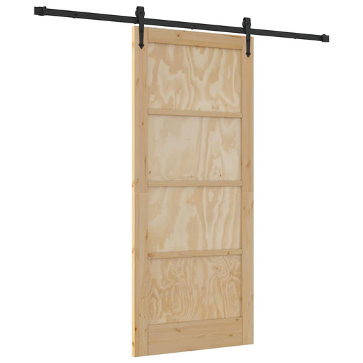 Porta Scorrevole  con Set Hardware 'ORKDAL'in Legno Massello di Pino 3333818