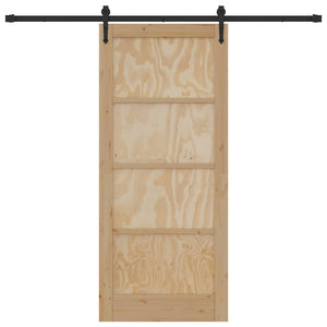 Porta Scorrevole  con Set Hardware 'ORKDAL'in Legno Massello di Pino 3333818