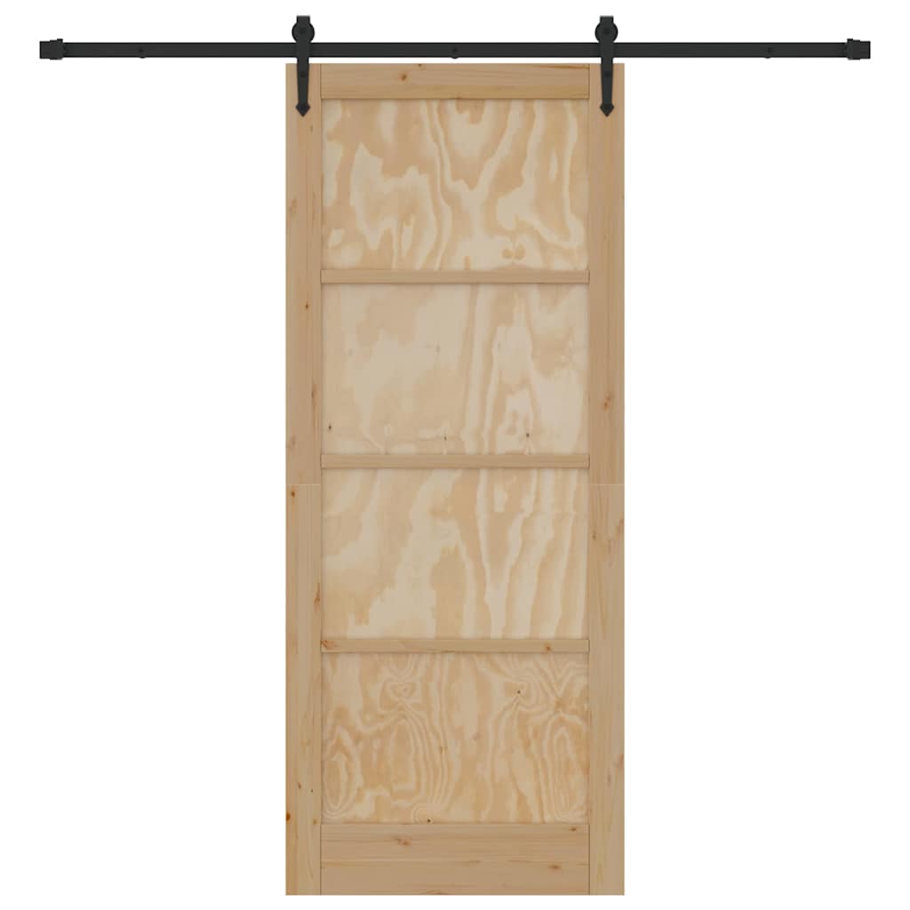 Porta scorrevole  con set hardware 'ORKDAL'in legno massello di pino 3333820