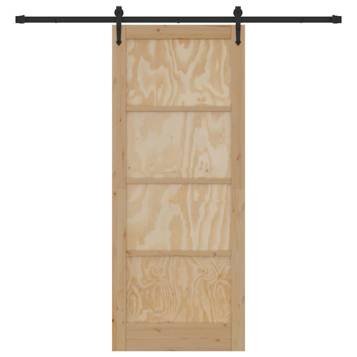 Porta scorrevole  con set hardware 'ORKDAL'in legno massello di pino 3333820