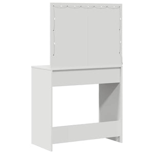 Tavolo da trucco Bianco 78.5 x 41 x 135 cm Legno multistrato 865028