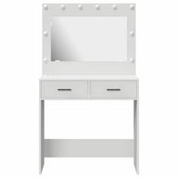 Tavolo da trucco Bianco 78.5 x 41 x 135 cm Legno multistrato 865028