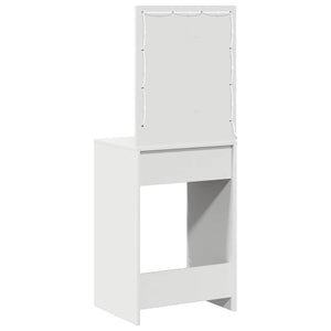 Tavolo da trucco Bianco 50 x 41 x 135 cm Legno multistrato 865037