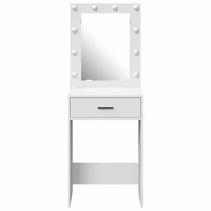 Tavolo da trucco Bianco 50 x 41 x 135 cm Legno multistrato 865037