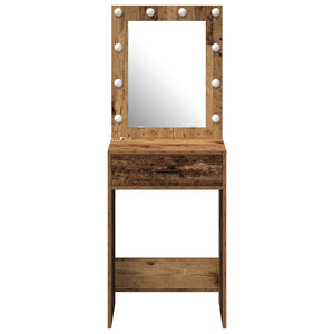 Tavolo da trucco con cassetto Legno vecchio 50 x 41 x 135 cm 865044
