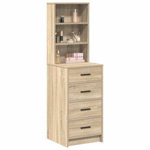 Credenza rovere sonoma 40 x 41 x 135 cm Legno multistrato 865048