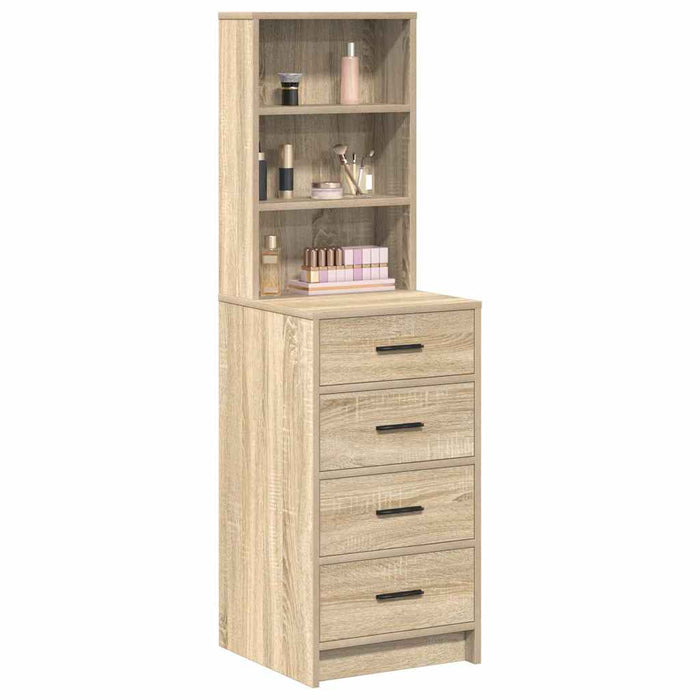 Credenza rovere sonoma 40 x 41 x 135 cm Legno multistrato 865048