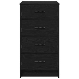 Credenza Rovere nero 40 x 41 x 75 cm Legno multistrato 865056