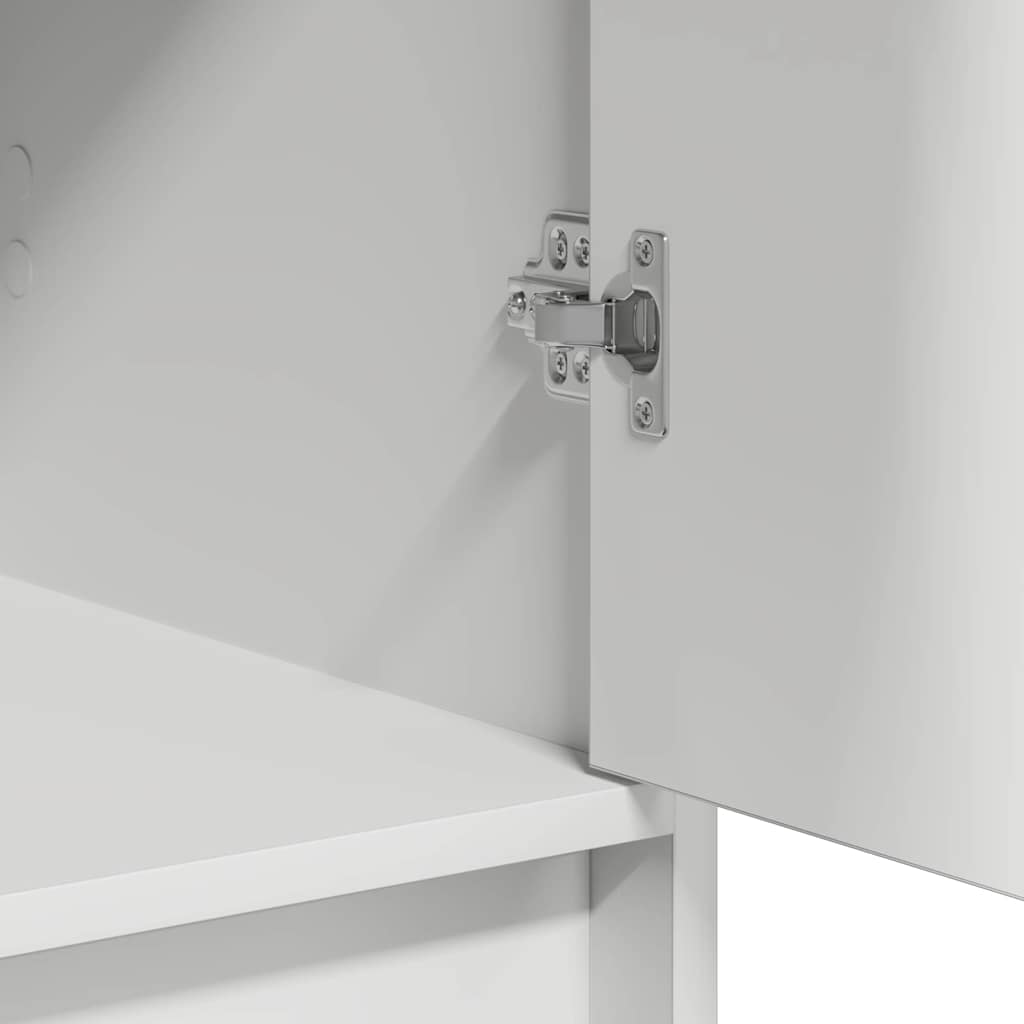 Credenza Bianco 40 x 40.5 x 75 cm Legno multistrato 865064