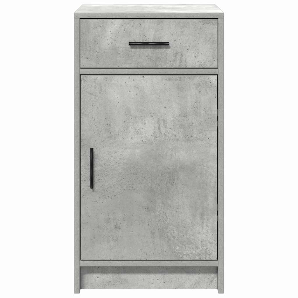 Credenza Grigio cemento 40 x 40.5 x 75 cm Legno multistrato 865067
