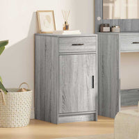 Credenza Grigio sonoma 40 x 40.5 x 75 cm Legno multistrato 865069