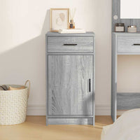 Credenza Grigio sonoma 40 x 40.5 x 75 cm Legno multistrato 865069