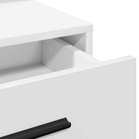 Tavolo da Toeletta Bianco 79 x 41 x 135 cm Legno multistrato 865082