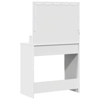 Tavolo da Toeletta Bianco 79 x 41 x 135 cm Legno multistrato 865082