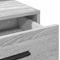 Tavolo da Toeletta con cassetto Grigio Sonoma 79 x 41 x 135 cm 865087