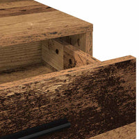 Tavolo da Toeletta con cassetto Legno vecchio 79 x 41 x 135 cm 865089