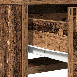 Tavolo da Toeletta con cassetto Legno vecchio 50 x 41 x 135 cm 865098