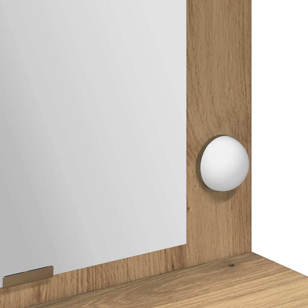 Tavolo da Trucco rovere artigianale 100 x 41 x 135 cm 865108